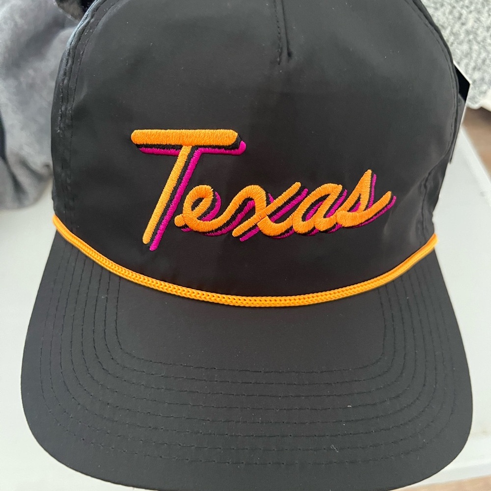Bad Birdie Black Cap with Texas Embroidery